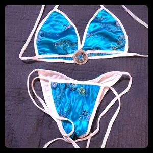 Cute Asian look bikini